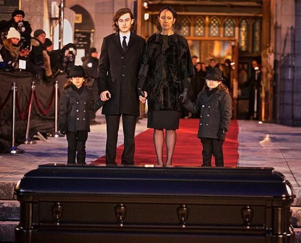 Το συγκινητικό «ευχαριστώ» της Celine Dion, μετά την κηδεία του άντρα της