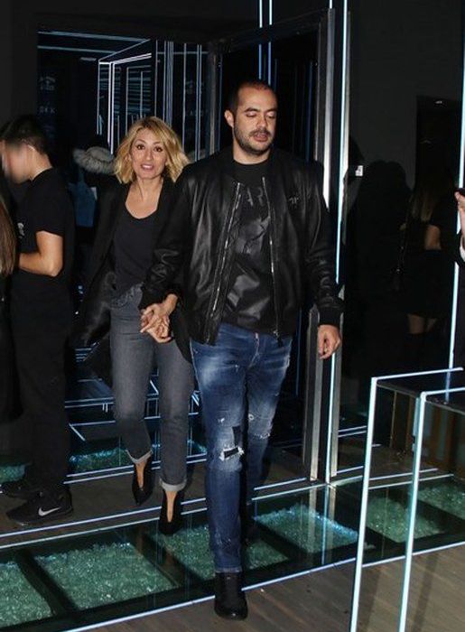 H Mαρία Ηλιάκη σε νυχτερινή έξοδο με τον αγαπημένο της