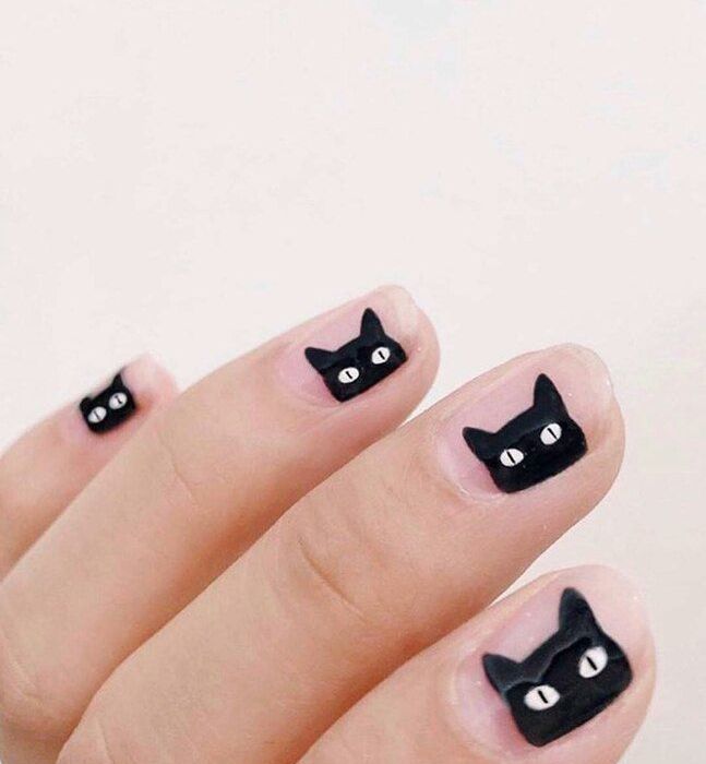 Είσαι cat lover; Αυτά είναι τα πιο χαριτωμένα nail art που θα δεις σήμερα!