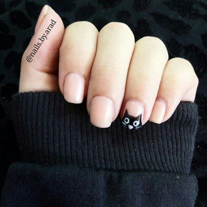 Είσαι cat lover; Αυτά είναι τα πιο χαριτωμένα nail art που θα δεις σήμερα!