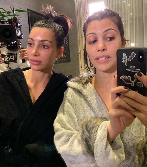 Kim & Kourtney Kardashian: Έκαναν μάσκα ομορφιάς και είναι κυριολεκτικά αγνώριστες