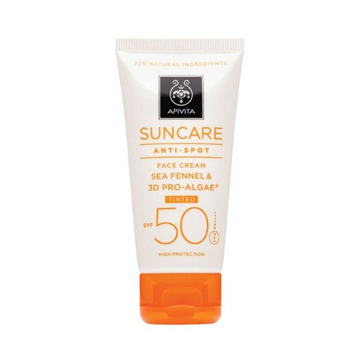 APIVITA, SUNCARE ΚΡΕΜΑ ΠΡΟΣΩΠΟΥ ΚΑΤA ΤΩΝ ΠΑΝΑΔΩΝ ΜΕ ΧΡΩΜΑ SPF 50