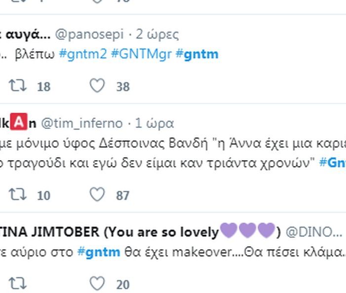 «Έσταξε» φαρμάκι το Twitter για τις αλλαγές στο GNTM 2