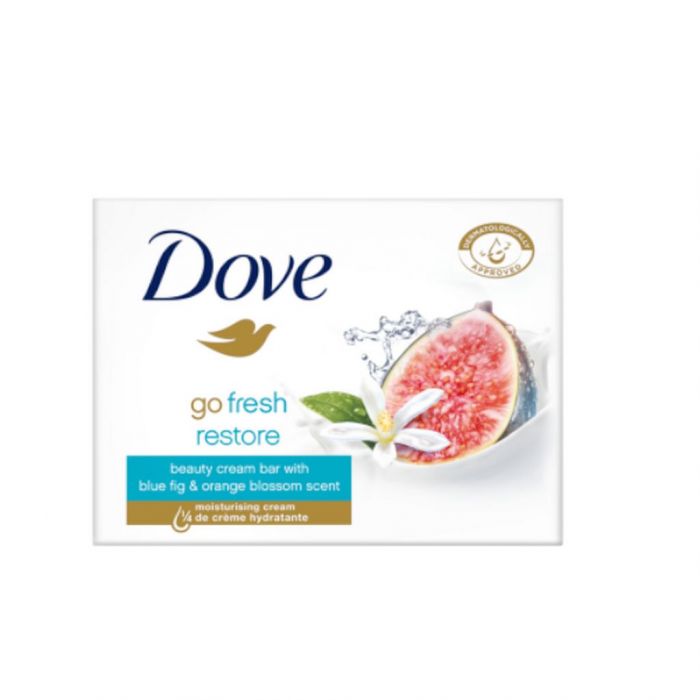 Σαπούνι. DOVE, GO FRESH RESTORE BEAUTY CREAM BAR BLUE FIG & ORANGE BLOSSOM