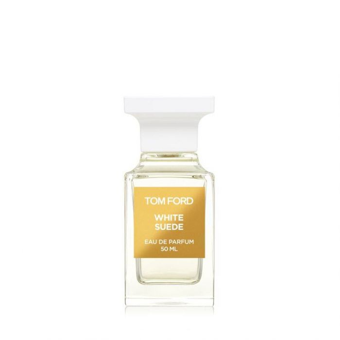 TOM FORD, PRIVATE BLEND WHITE SUEDE EAU DE PARFUM. Με νότες από τριαντάφυλλο, σαφράν, λευκό δέρμα και Suede.
