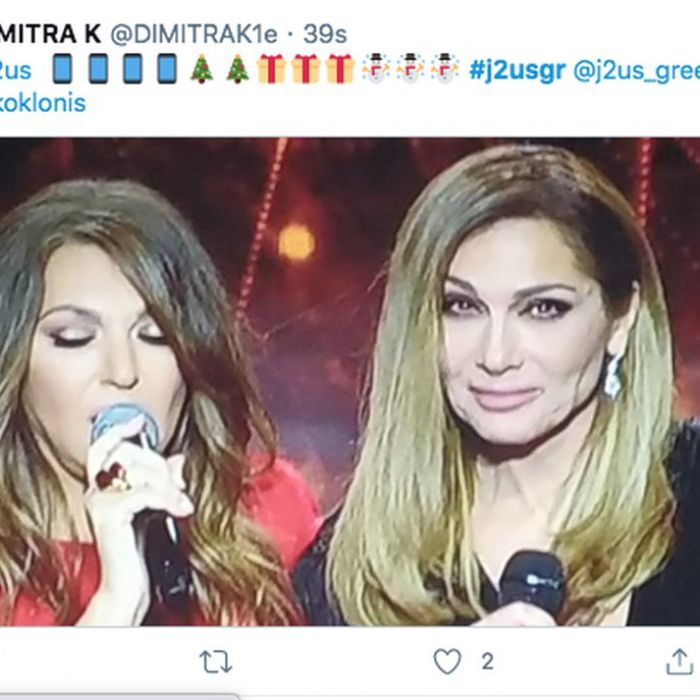Θεάρα η Γαρμπή στο J2us: Το ντουέτο με Βανδή και η αποθέωση στο twitter