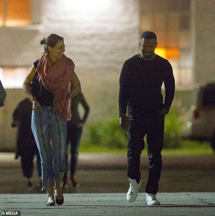 Katie Holmes-Jamie Foxx: Η σπάνια έξοδος του ζευγαριού και τα χαμόγελα