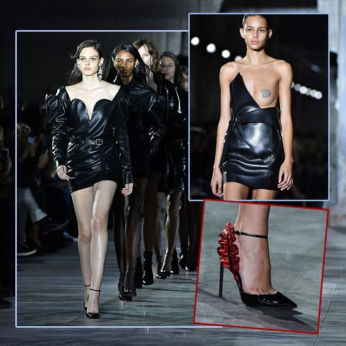 Paris Fashion Week: Το σεξαπίλ είχε ξεκάθαρη θέση στην πασαρέλα του οίκου Saint Laurent