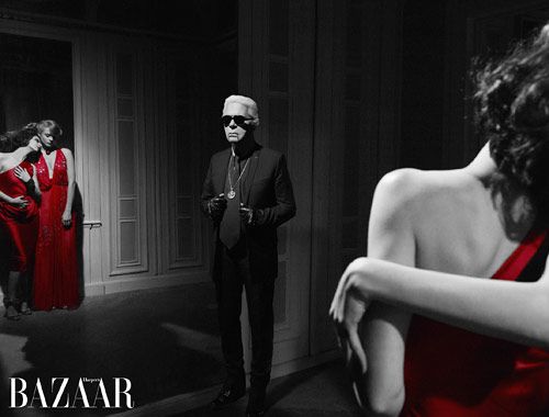 «Συνέντευξη με έναν βρικόλακα» από τον Karl Lagerfeld