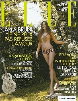 H Carla Bruni έγκυος στο πιο απογοητευτικό εξώφυλλο της καριέρας της