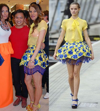 Fashion trend: Τα Μary Katrantzou φορέματα της Anna Dello Russo
