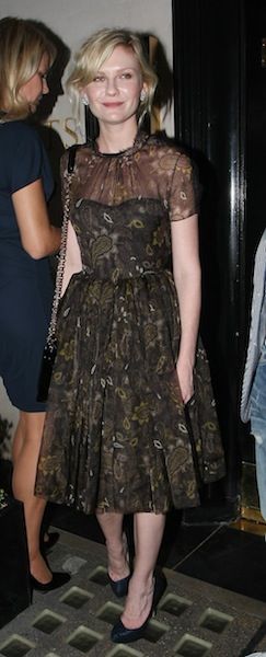 Η Kirsten Dunst και το σιφόν λαχούρι