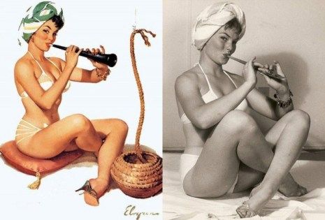 Τα αυθεντικά pin-up girls: Οι γυναίκες της διπλανής πόρτας που έγιναν θρυλικά πόστερ