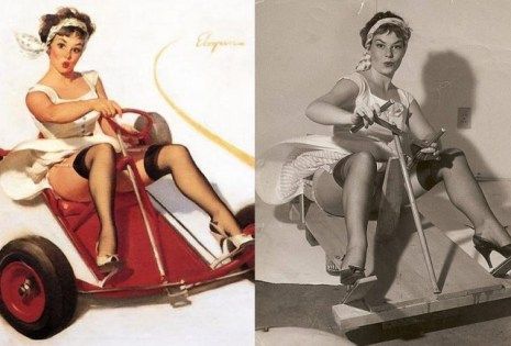 Τα αυθεντικά pin-up girls: Οι γυναίκες της διπλανής πόρτας που έγιναν θρυλικά πόστερ