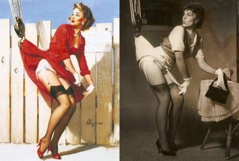 Τα αυθεντικά pin-up girls: Οι γυναίκες της διπλανής πόρτας που έγιναν θρυλικά πόστερ