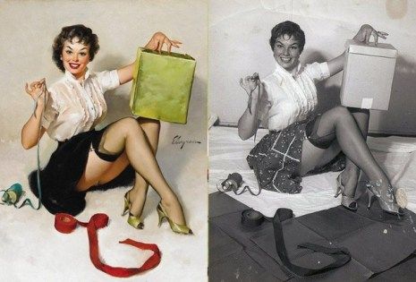 Τα αυθεντικά pin-up girls: Οι γυναίκες της διπλανής πόρτας που έγιναν θρυλικά πόστερ