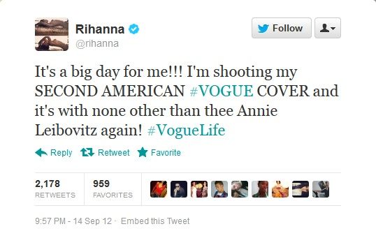 Rihanna: και άλλο εξώφυλλο στη Vogue;