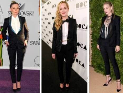 Τuxedo look: ιδέες από τις stars για το πώς να δείχνετε sexy μέσω του ανδρόγυνου look σας