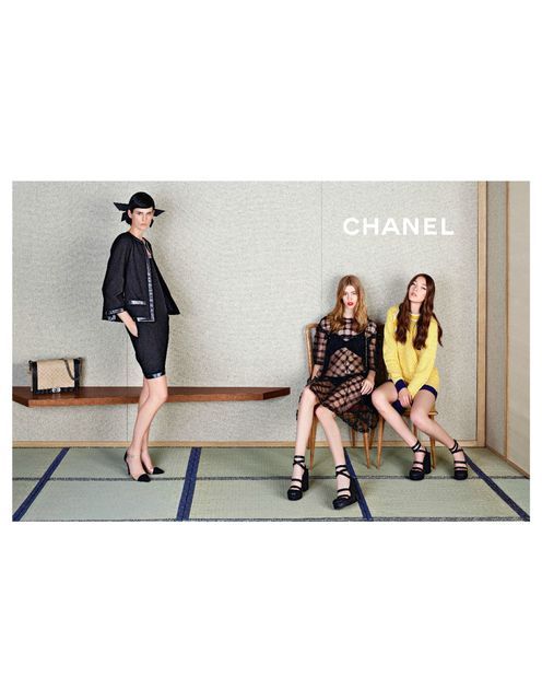 Ανήλικες στη νέα καμπάνια της Chanel