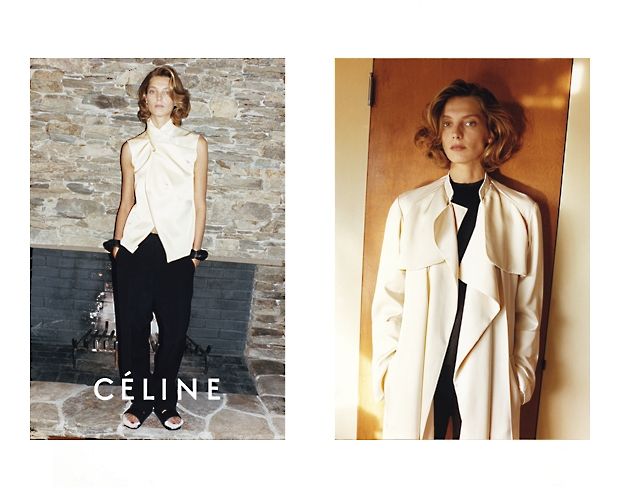 Η Daria ποζάρει και πάλι για το maison Céline
