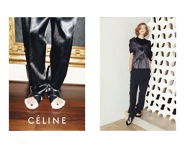 Η Daria ποζάρει και πάλι για το maison Céline