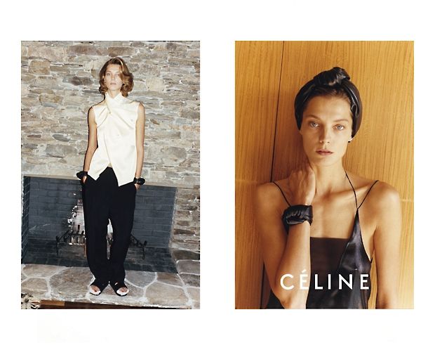 Η Daria ποζάρει και πάλι για το maison Céline
