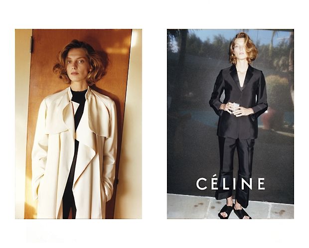 Η Daria ποζάρει και πάλι για το maison Céline