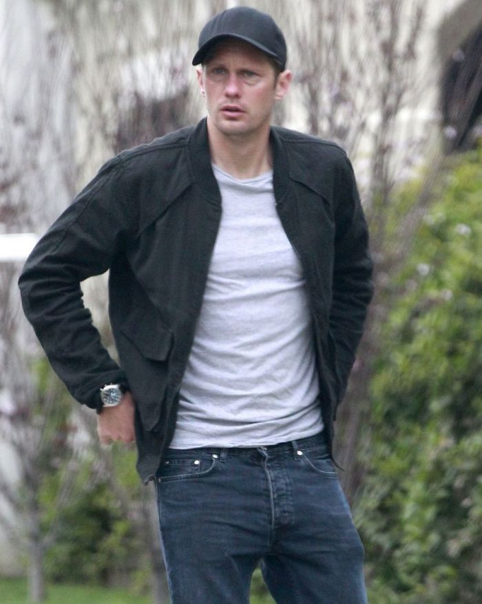 H φοβερά ανησυχητική εικόνα του Alexander Skarsgard