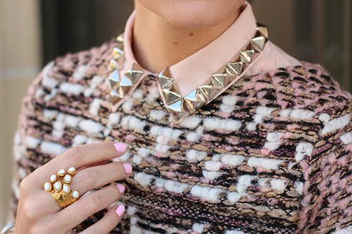 Φτιάξτε μόνες σας εύκολα και γρήγορα, το πιο rock collar με τρουκς
