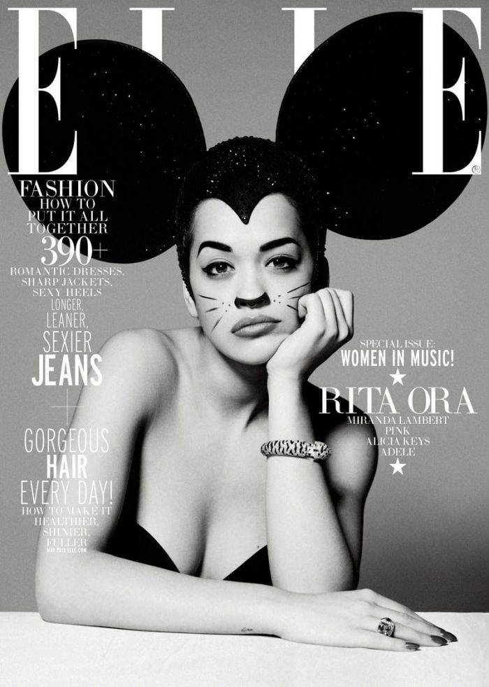 Rita Ora: Πιο κομψή και παιχνιδιάρα από ποτέ, στο αμερικάνικο Elle