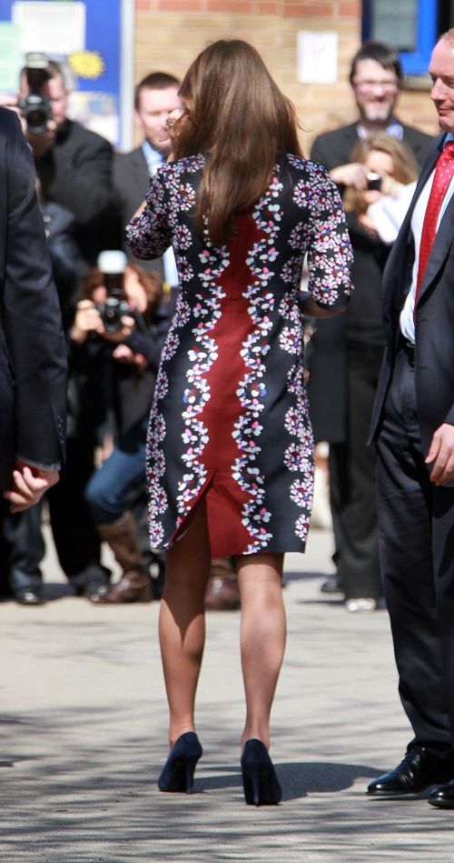 Kate Middleton: κομψή εγκυμονούσα με Erdem print