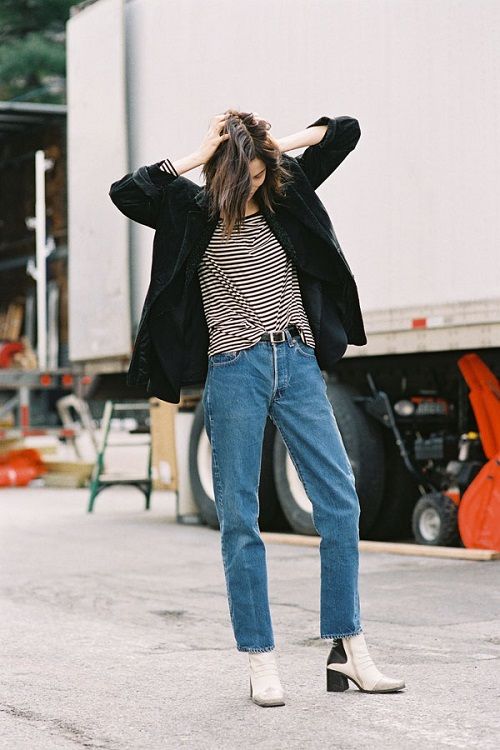 Ruby Aldridge: το boyfriend jeans φορεμένο σωστά
