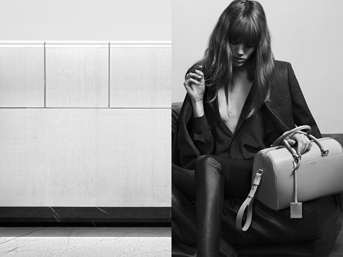 Freja Beha Erichsen: πρωταγωνιστεί στη νέα Saint Laurent καμπάνια