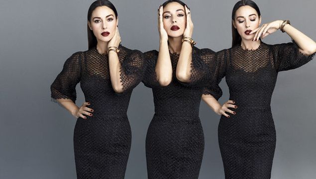 Μonica Belluci: Αφοπλιστικά όμορφη μέσα στα D&G outfits της