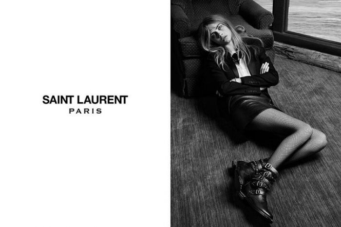H Cara για τον Saint Laurent