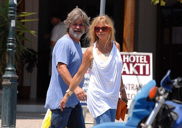Οι ελληνικές διακοπές της Goldie Hawn