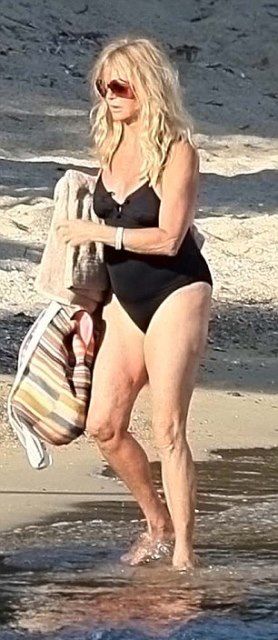 Οι ελληνικές διακοπές της Goldie Hawn