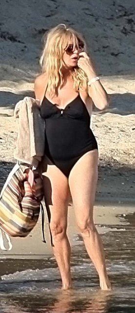 Οι ελληνικές διακοπές της Goldie Hawn
