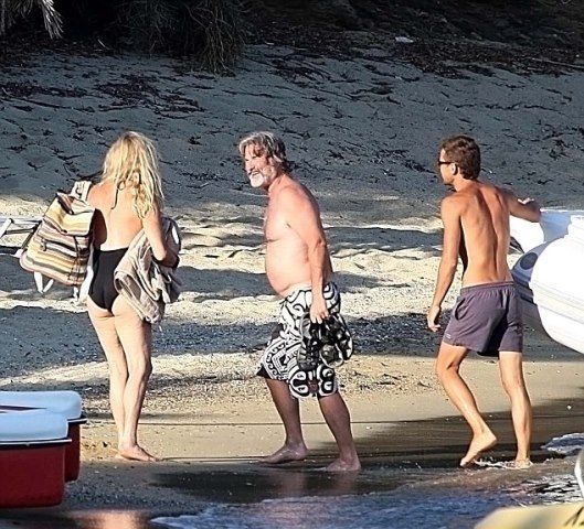 Οι ελληνικές διακοπές της Goldie Hawn