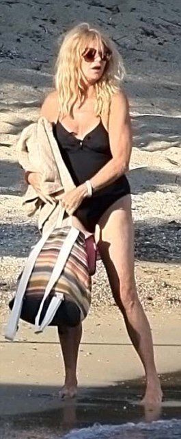 Οι ελληνικές διακοπές της Goldie Hawn