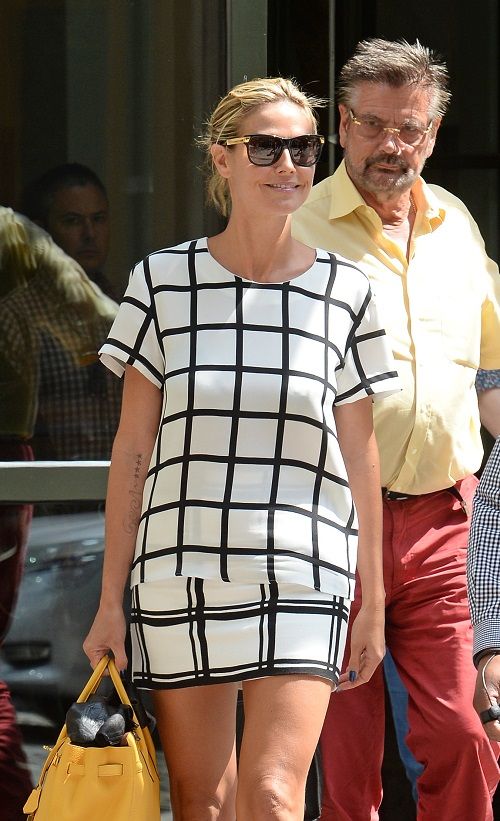 Heidi Klum: με εμπνευσμένο από τα sixties look στη Nέα Υόρκη
