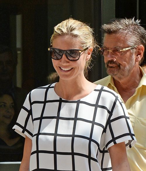 Heidi Klum: με εμπνευσμένο από τα sixties look στη Nέα Υόρκη
