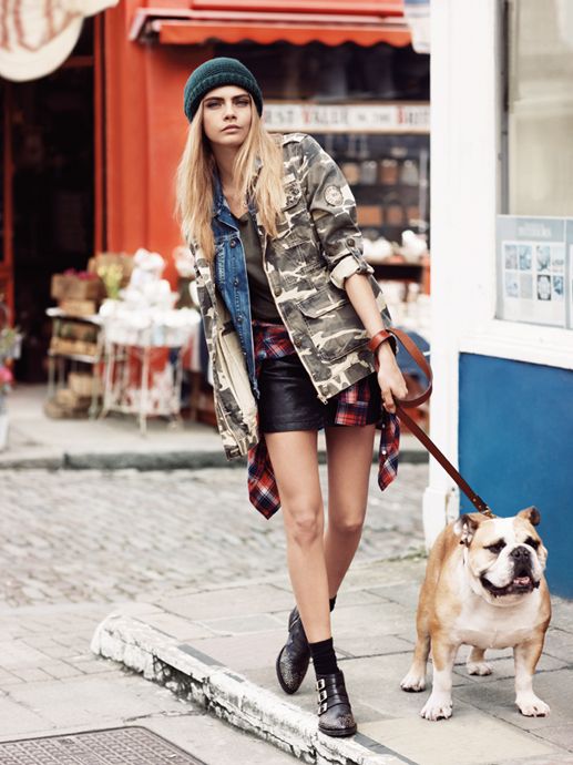 Pepe Jeans F/W 13: H Cara Delevingne με υποδειγματικά casual-chic outfits