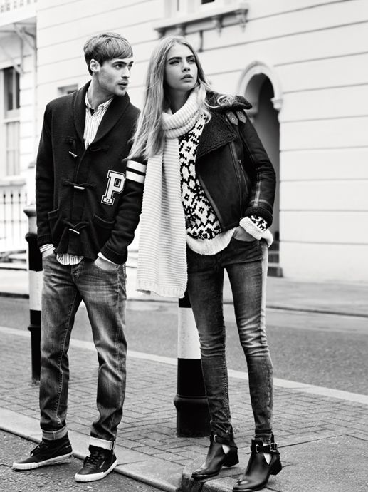 Pepe Jeans F/W 13: H Cara Delevingne με υποδειγματικά casual-chic outfits