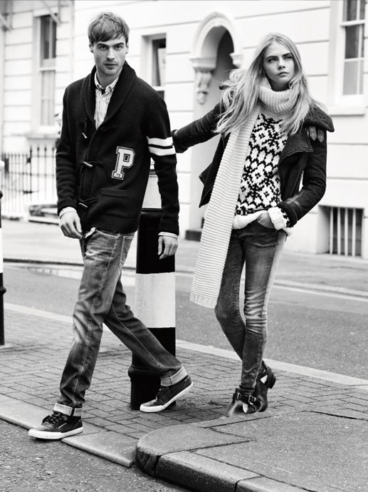 Pepe Jeans F/W 13: H Cara Delevingne με υποδειγματικά casual-chic outfits