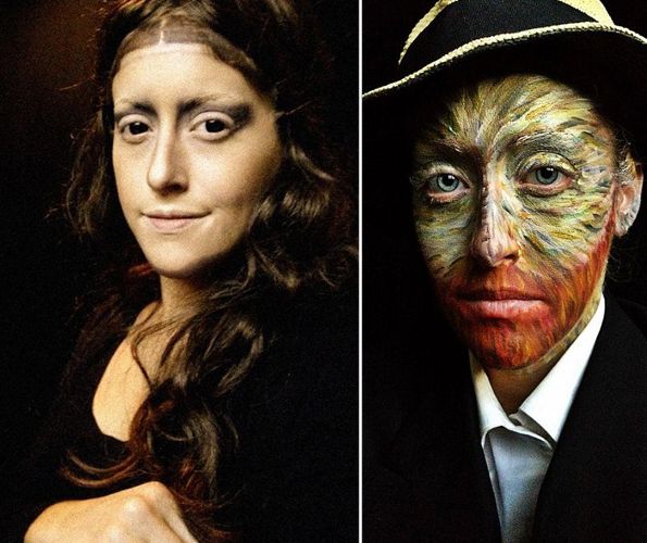 Μία make-up artist μεταμορφώνεται σε celebrities μόνο με τη βοήθεια του μακιγιάζ!