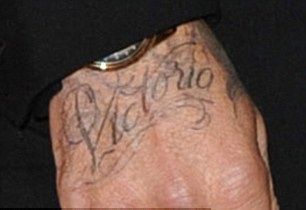 Δείτε πώς είναι το νέο tattoo του Beckham για τη Victoria και που το «χτύπησε»
