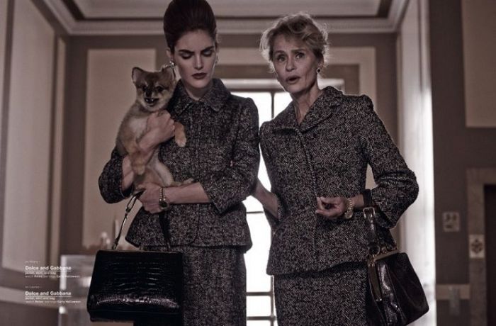 Hilary Rhoda & Lauren Hutton: οι Αμερικανίδες