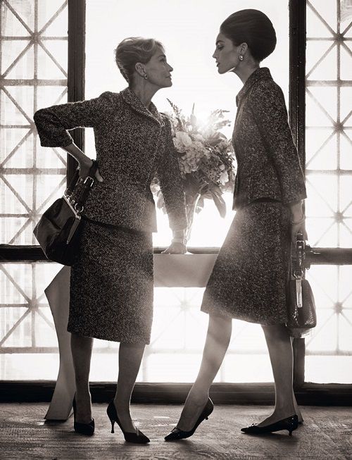 Hilary Rhoda & Lauren Hutton: οι Αμερικανίδες