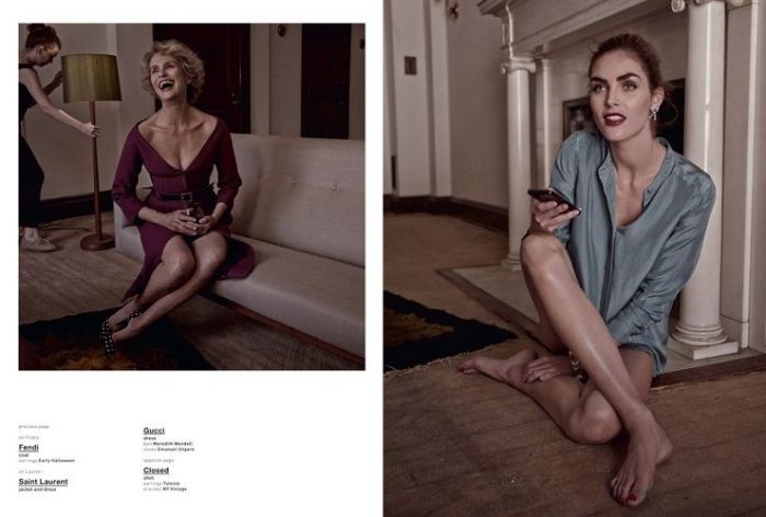 Hilary Rhoda & Lauren Hutton: οι Αμερικανίδες
